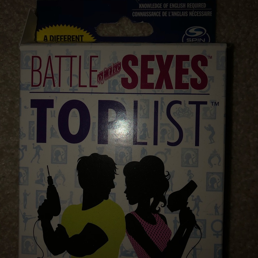 Battle of the Sexes card game